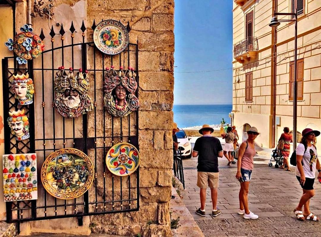 Keramos Luxury Rooms Sciacca Kültér fotó